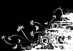black and white pattern