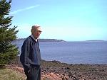 This is my dad, Paul K. Oliver, born April 11, in 1921, Artist, Father, worked for AT&T 43 years, though born in Boston, here he is standing on the...
