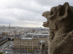 Gargoyle Overlooking Paris