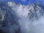 CLIFF IN CLOUDS