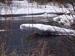 Ice formation at the ranch