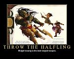 Throw the halfling