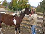 Rhett, my favorite horse, and I.