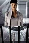 Anna in spaceship.  Morena Baccarin is the actress that plays her in the new series.