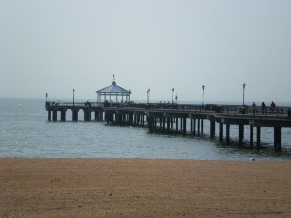 pier from the boardwalk