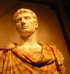 Augustus With Red Marble Toga