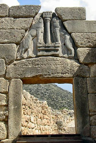 lion gate mycenae