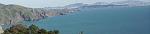 SF banner south 
Little Miss wonderful took this photo just north of Sausalito, looking back toward the San Francisco area.