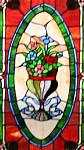 flower is glass