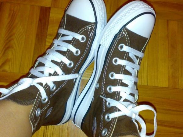 My brown Converse all star