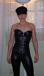 No, I'm not into BDSM.  This is my dark heroine superhero outfit. (-: (yes, I need a sword or a gun).