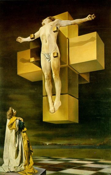 Dali- Crucifixion hypercube
