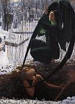 Carlos Schwabe The Death of the Grave Digger