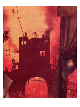 Tondal Vision Detail of the Burning Gateway Posters