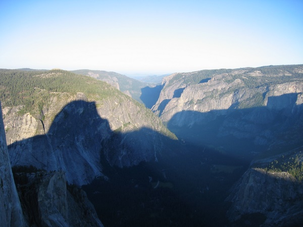Sunrise from Half Dome