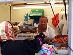 I thought the fishmonger's expression was priceless