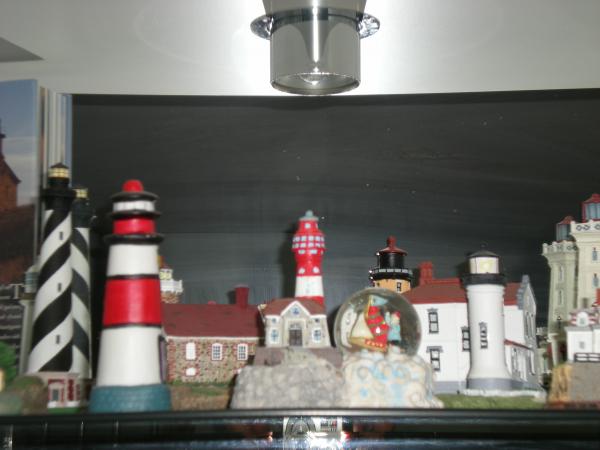 small sample of my husbands lighthouses