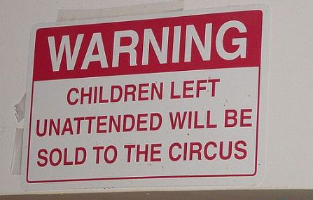 funny signs warning