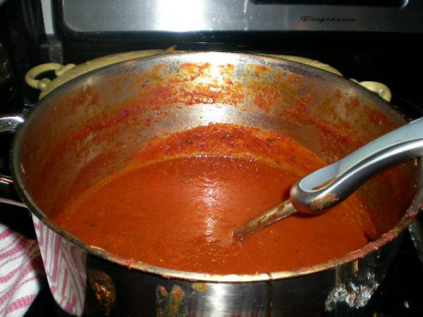 Okay, I'm Italian, and the family was coming over!  LOL Seriously!
