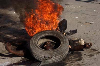 Streetkid Tortured and Burned