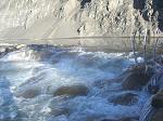 the river