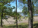From the back porch of the cabin I stayed at.