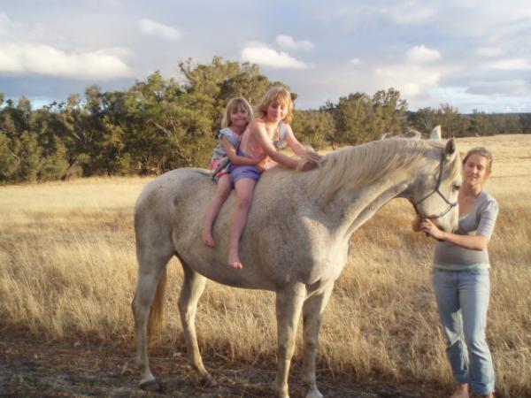 Larry, me and friend's kids
