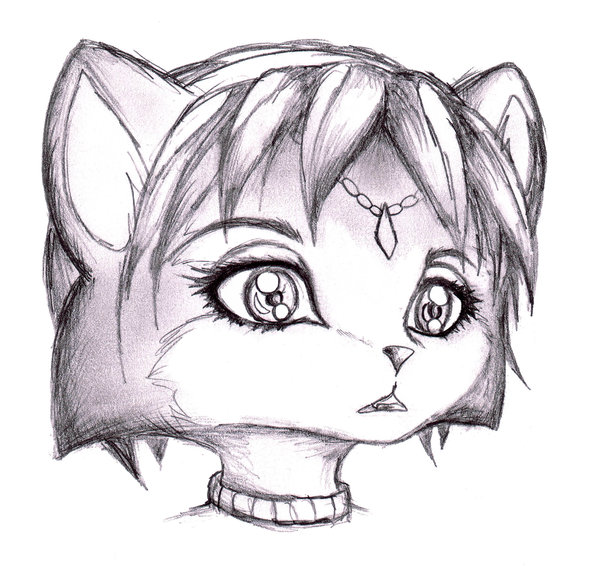 krystal head by shiroiwolf