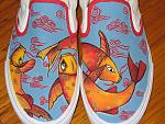 Beijing Koi Dream 
 
--Sneakers for a friend.