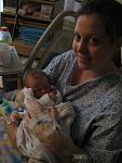 12/30/08 the most amazing day of my life when I met my baby girl :)