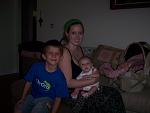 With the kids