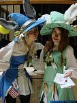 My best friend and I at the convention. This had to be really early-  we were SO tired, you can probably tell. This was about two years ago - now...