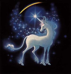 The Last Unicorn (Human: Amalthea) - the only unicorn who learned to love, and regret, and who saved all the others.