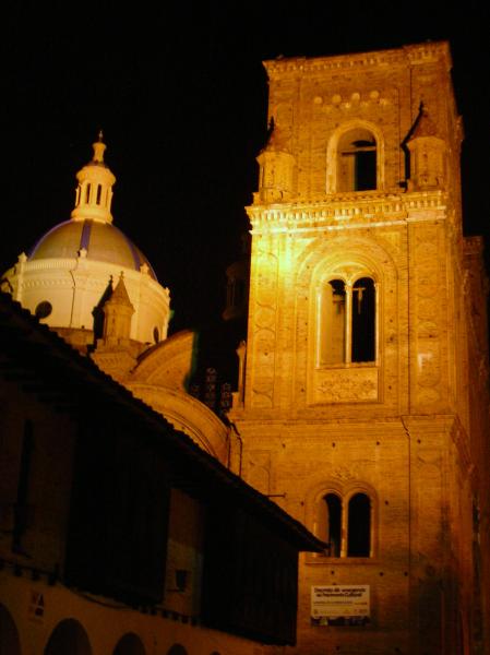 A part of Cuenca's cathedral