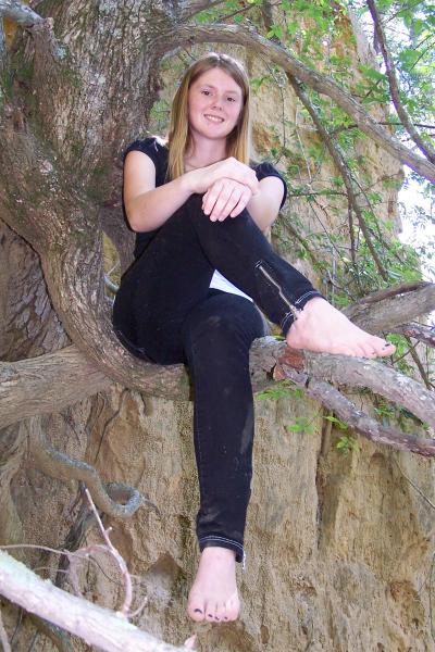 tree princess. wow this pic. took balance