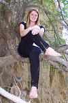 tree princess. wow this pic. took balance
