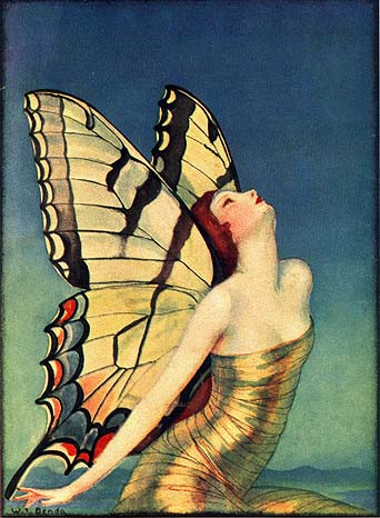CRDGoldenButterflyFairy 15618