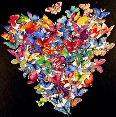 butterfly jigsaw puzzle 1T