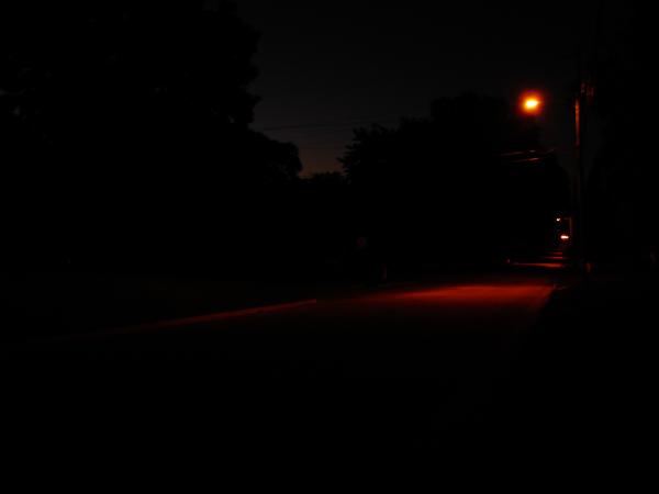 Street Lamp at a Dusky Morning