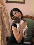 She is also the funny one of the family.  She has been on stage a great many times with enormous success.
