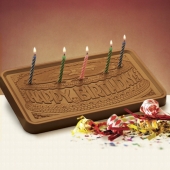 3916 1 lb birthday chocolate bar with candles 170x170
