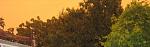 Orange Sky. 
 
Not photoshopped, rare for me. 
Seriously the sky was like this on New Year's Day.
