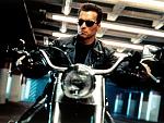 arnie on a motorbike