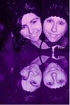 me and sis purple
