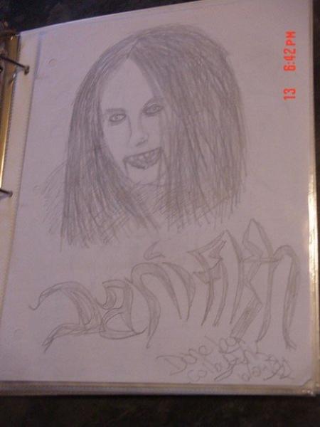 drawing danni filth