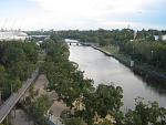 Photo of the Yarra from up in a Ferris Wheel.