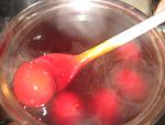Dying the eggies for easter!