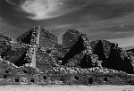 Portion of  Pueblo del Arroyo at Chaco Culture National Historical Park in New Mexico. Also referred to as Chaco Canyon NHP or NHS. See the Chaco...