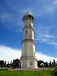 the up reaching arm of a minaret