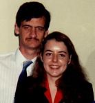 My stepfather Mark and I at my graduation from Sheridan Vocational Center in 1991.